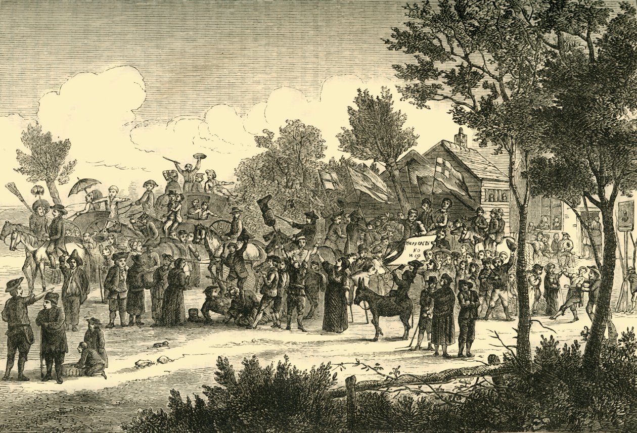 Garratt-valet, c1878. av Unbekannt