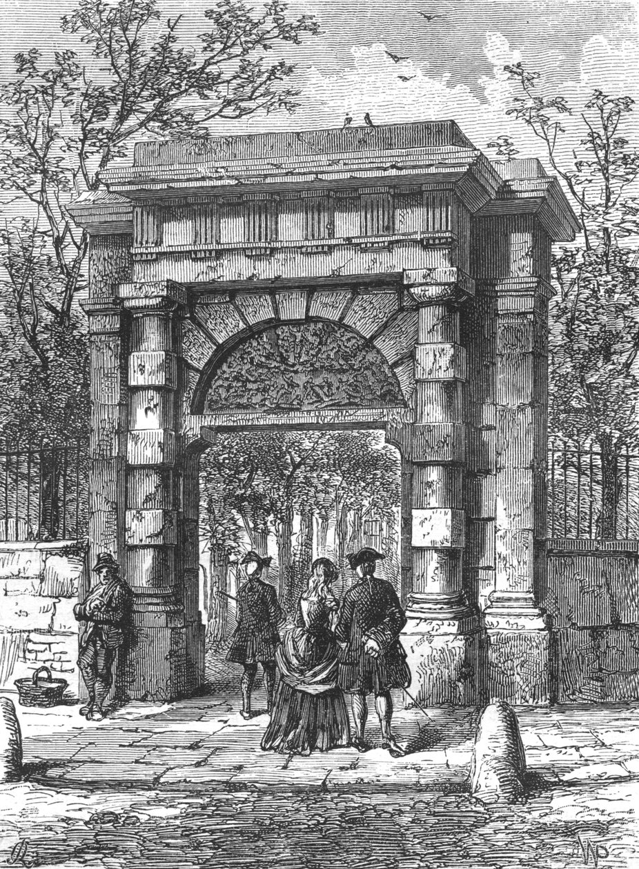 Porten till St Giless, 1897 av Unbekannt