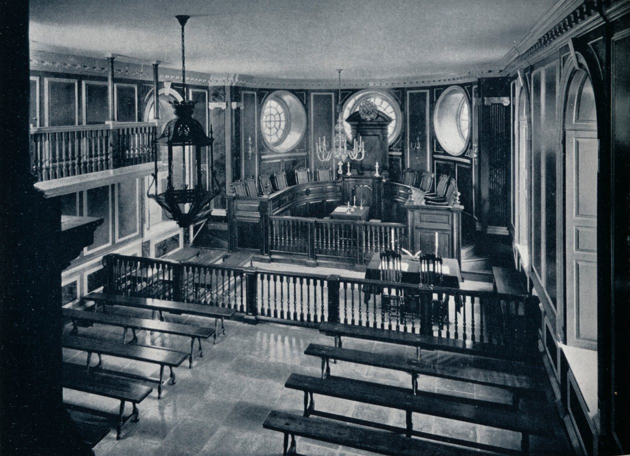 Allmänna domstolen vid Capitol of Williamsburg, c1938 av Unbekannt