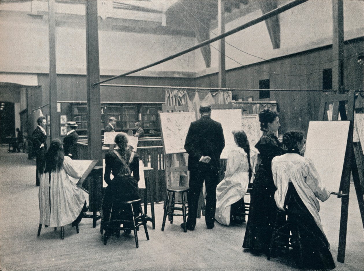 Glasgow School of Art, The Museum, c1900 av Unbekannt