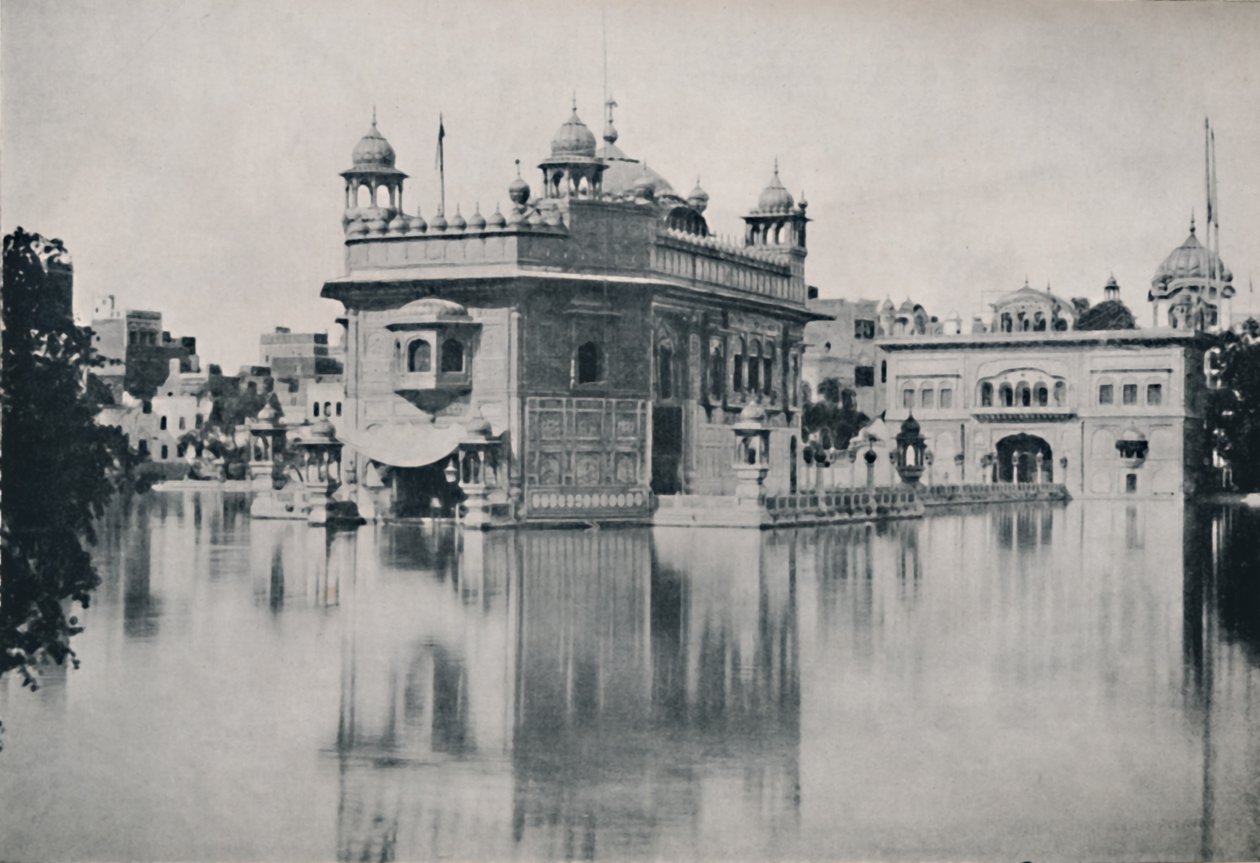 Det gyllene templet, Amritsar, 1936. av Unbekannt