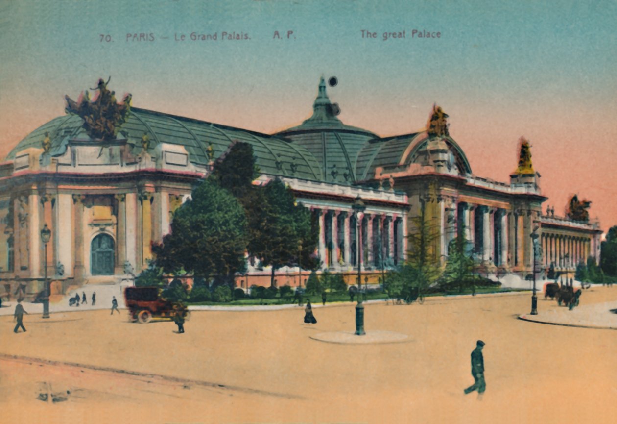 Grand Palais, Paris, c1920 av Unbekannt