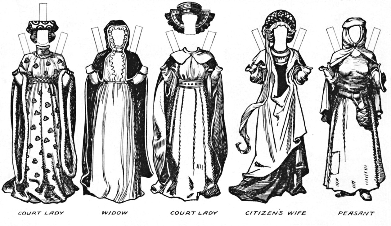 The Great Gallery of Historic Costume: How People Dressed in Henry IVs Reign, c1934 av Unbekannt