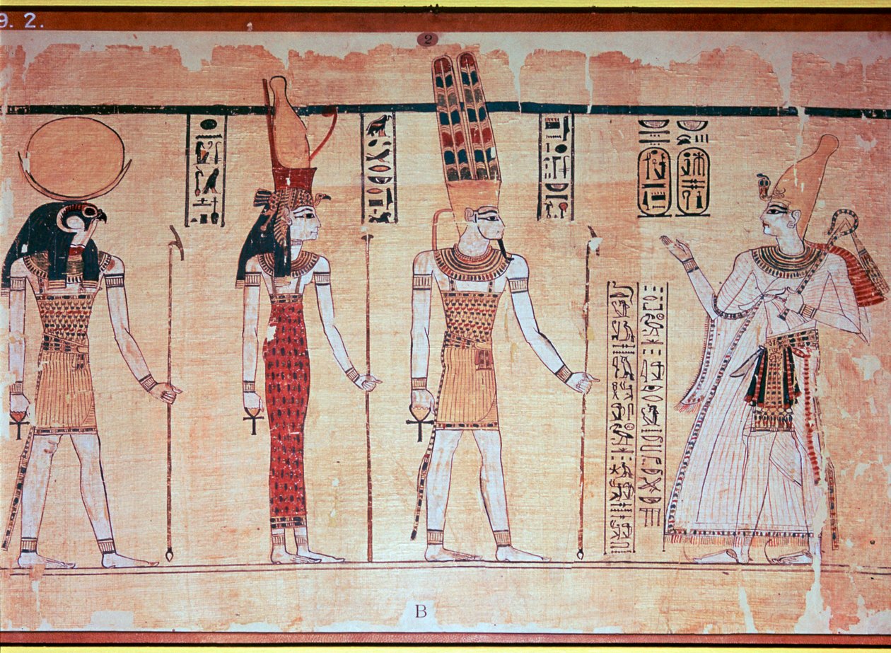 The Great Harris Papyrus, från Thebe, Egypten, Ramses IV:s regeringstid, c1200 f.Kr. av Unbekannt