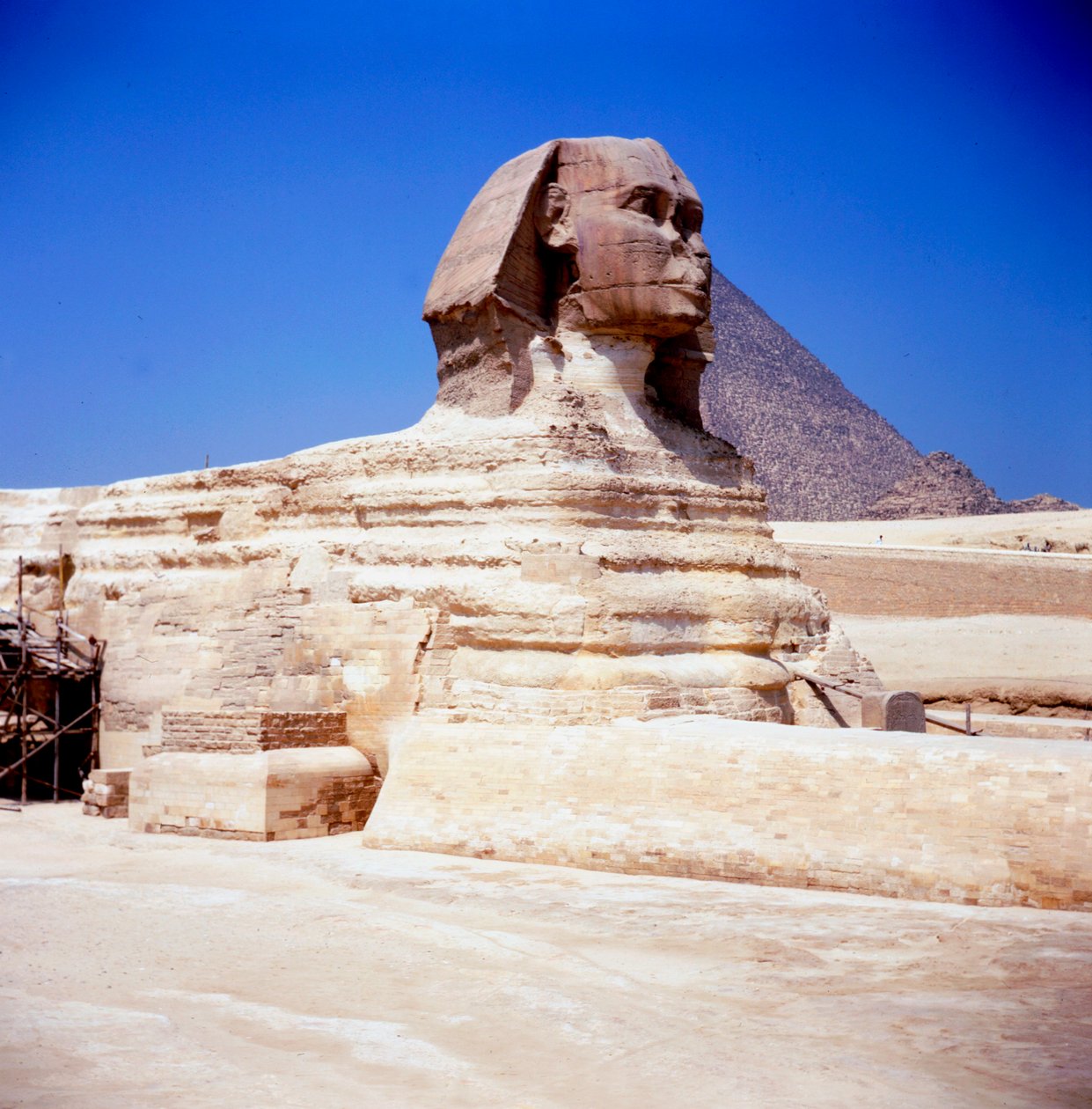 Den stora sfinxen i Giza, fornegyptisk, c2550 f.Kr av Unbekannt