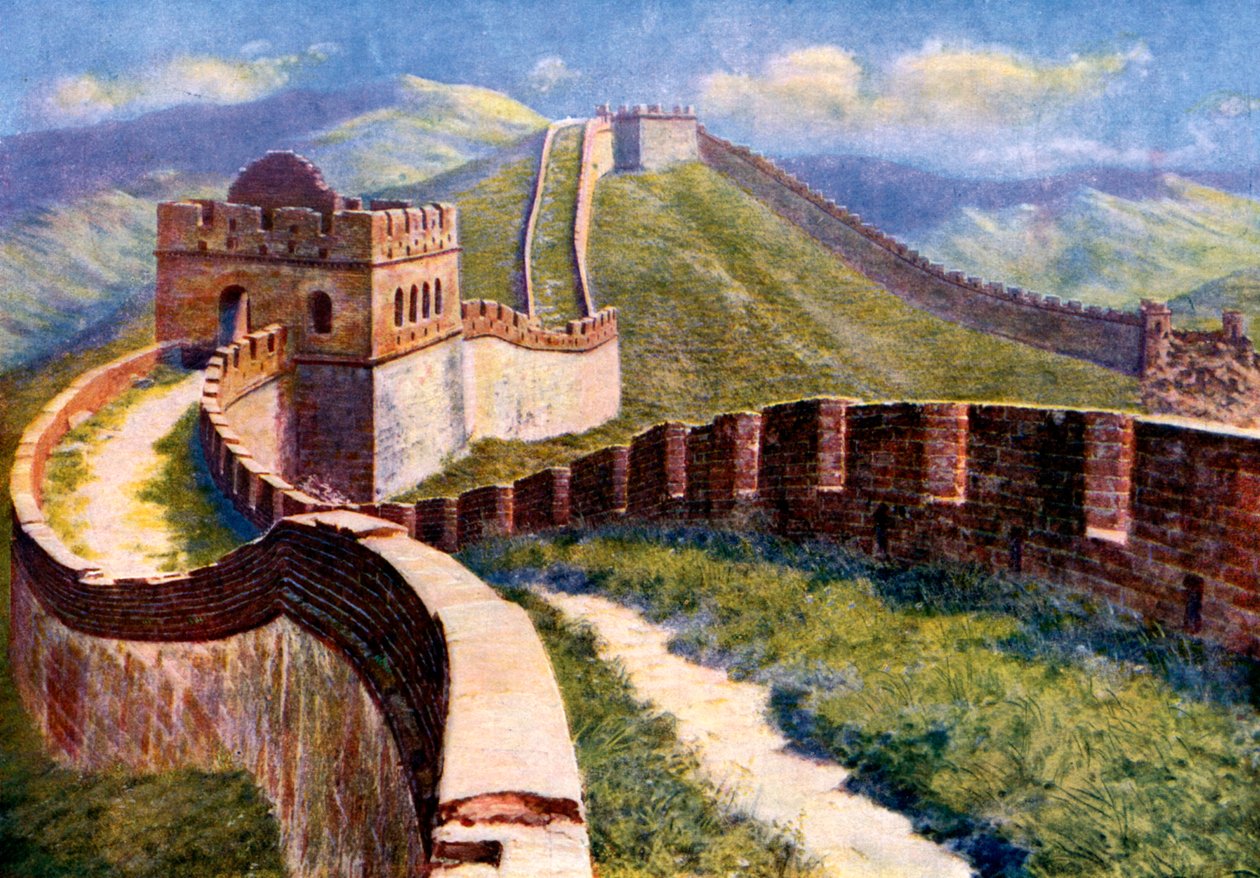 Kinesiska muren, 1933-1934 av Unbekannt