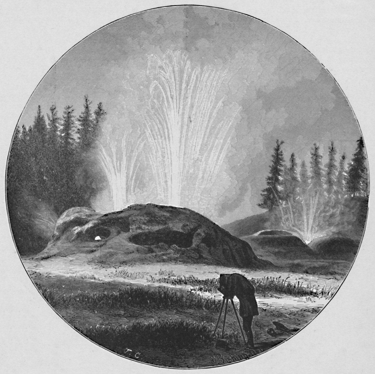 Grottan, 1883 av Unbekannt