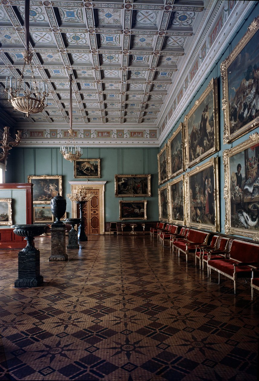 Hallen för flamländska målningar i Eremitaget 1900-talet av Unbekannt