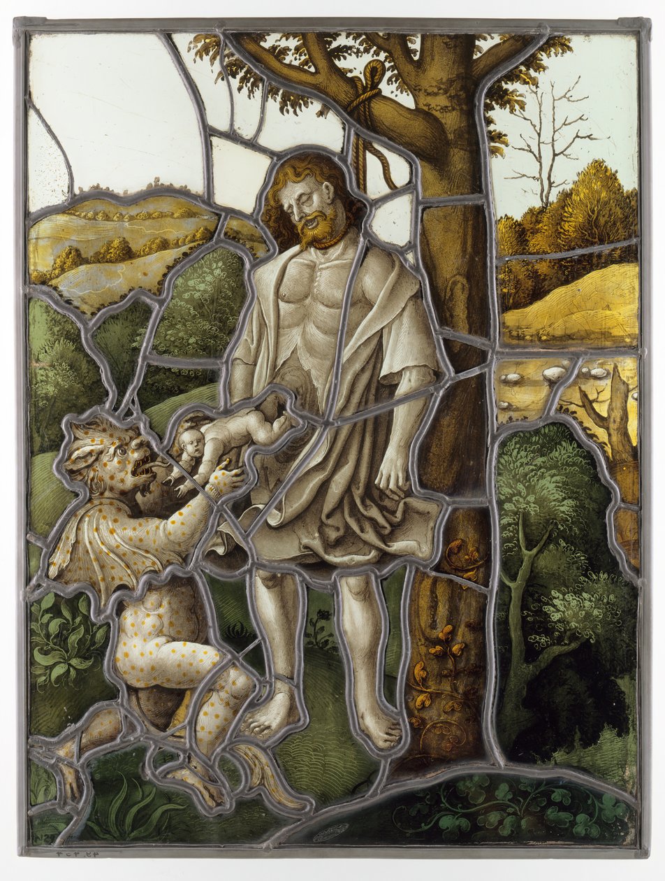 Hängningen av Judas, Alsace, ca. 1520. av Unbekannt