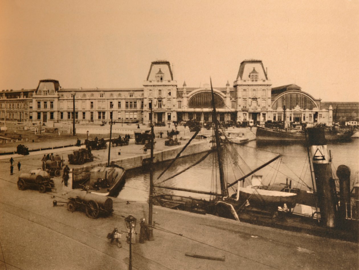 Hamnstationen, c1928 av Unbekannt