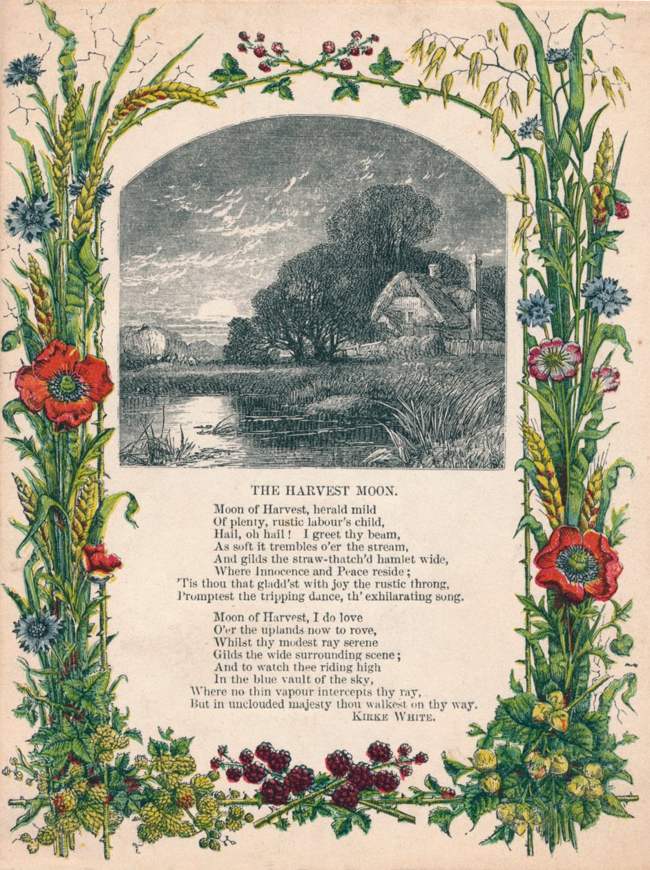 The Harvest Moon av Kirke White, c1900 av Unbekannt