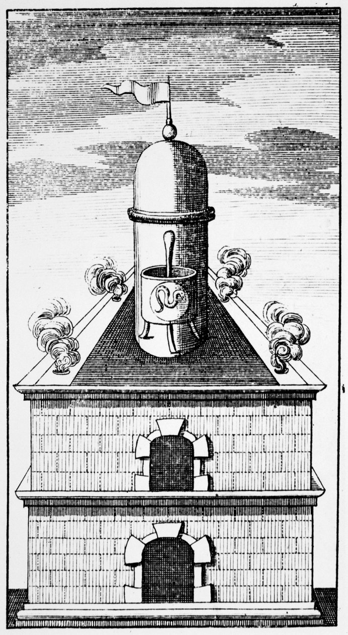 Det hermetiska kärlet, c1760 av Unbekannt