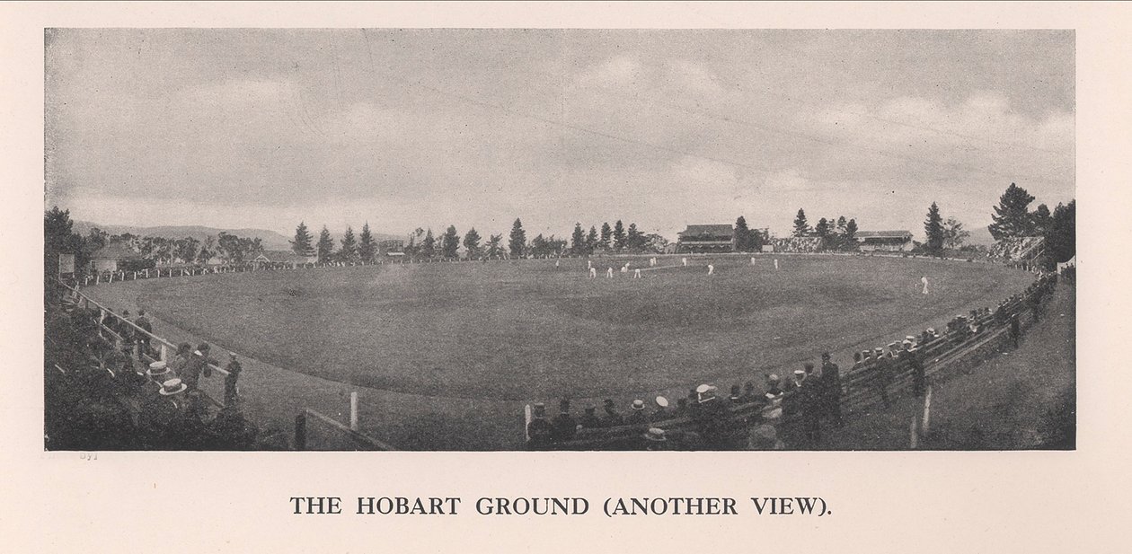 Hobart Cricket Ground, Tasmanien, Australien, 1912 av Unbekannt