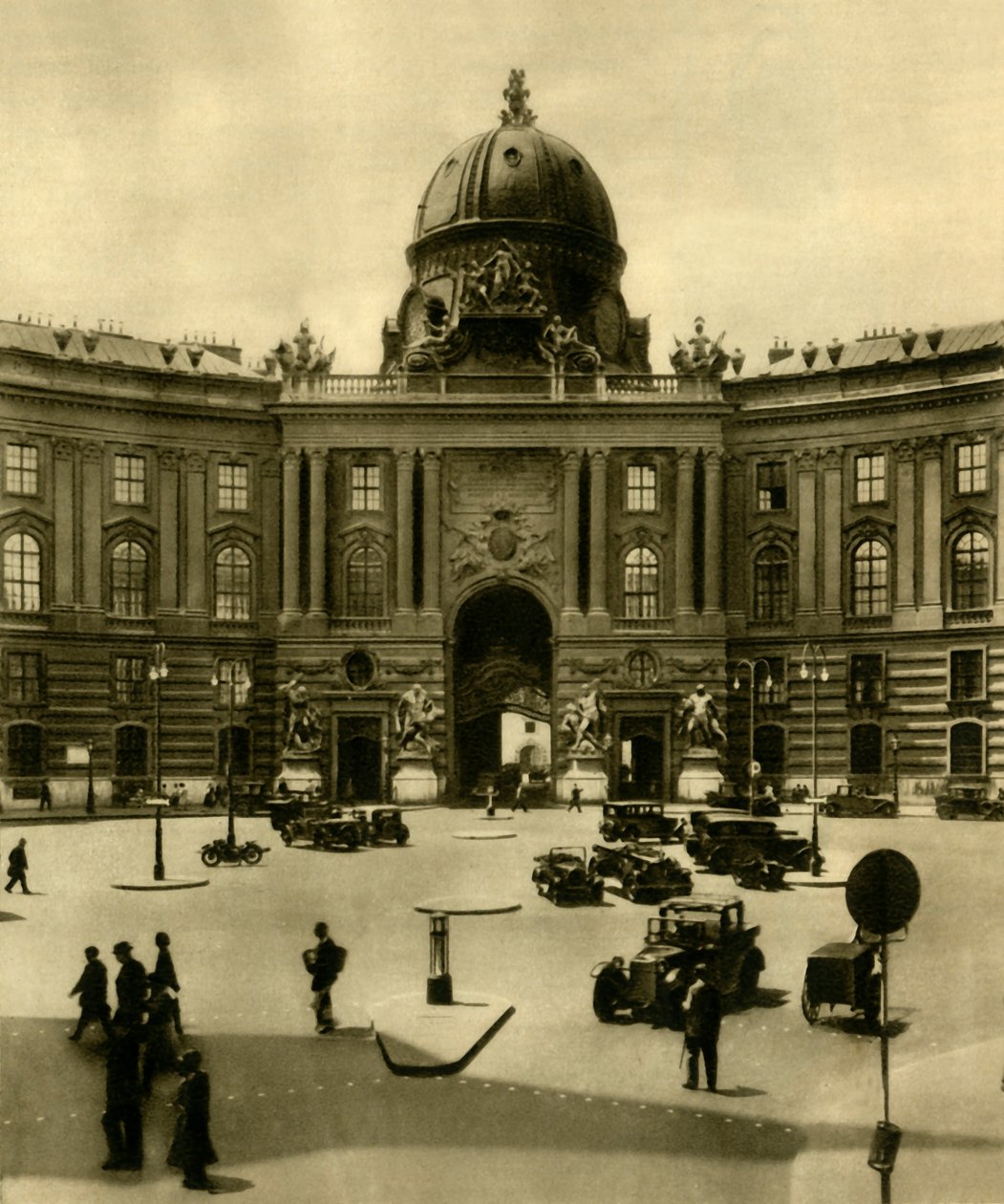 Hofburg, Wien, Österrike, c1935. av Unbekannt