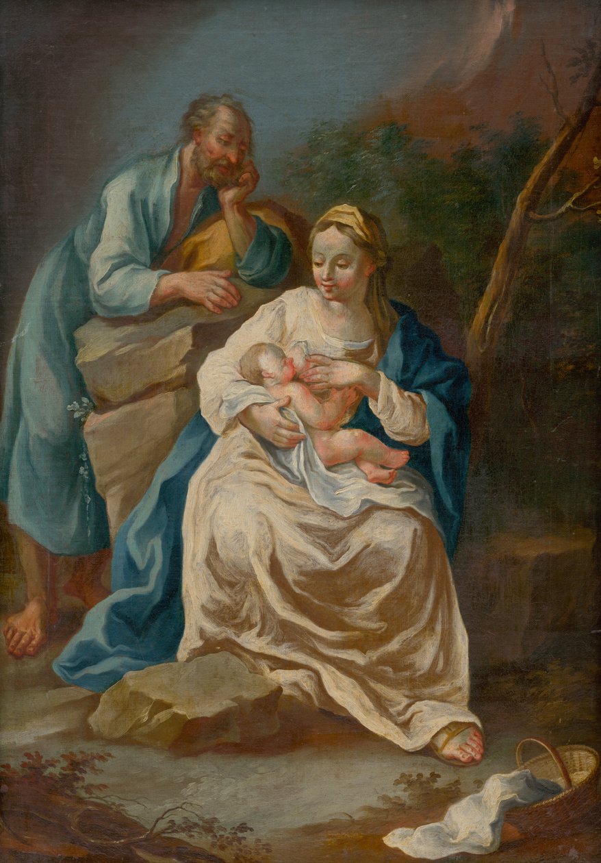 The Holy Family av Unbekannt