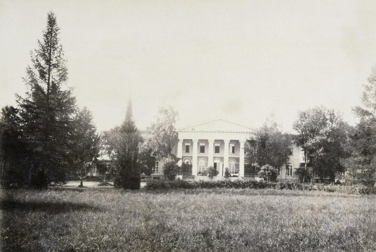 Huset på Levashovs Estate Aspen Grove, 1885 av Unbekannt