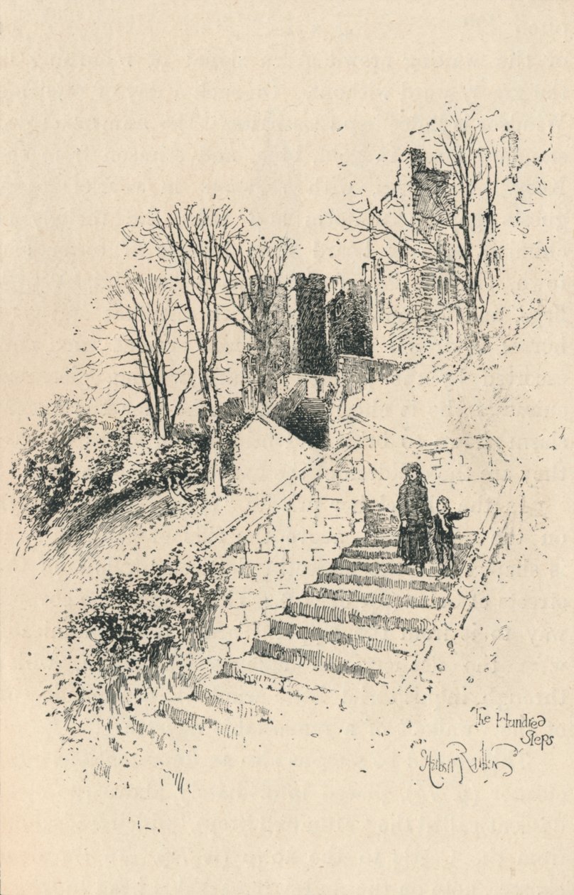 De hundra stegen, 1895 av Unbekannt