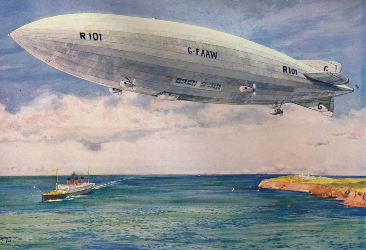 Den ödesdigra R101, 1927 av Unbekannt