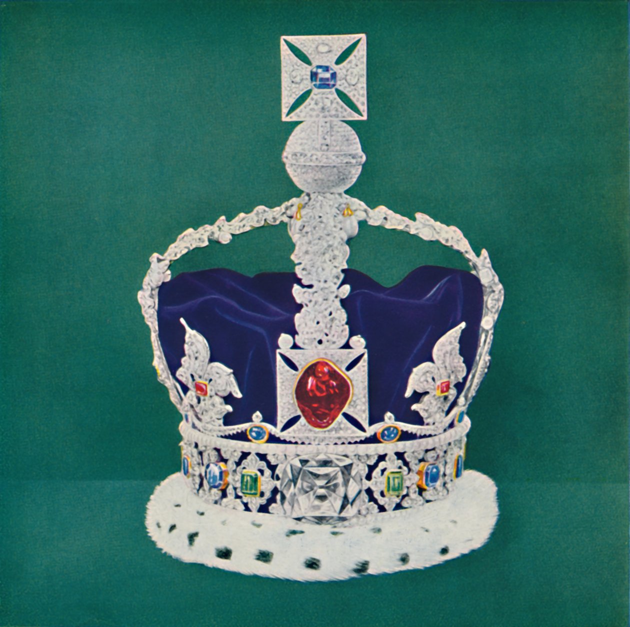 Imperial State Crown, 1937. av Unbekannt