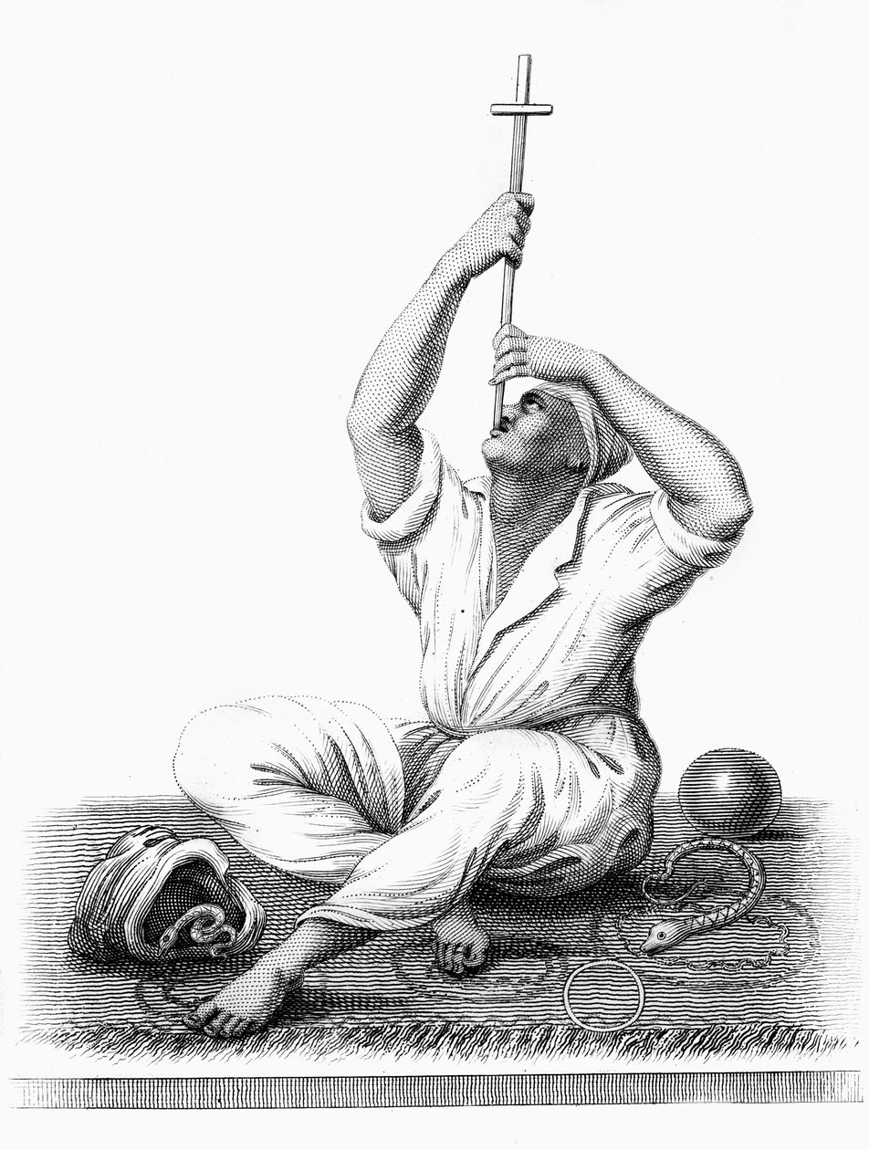 Den indiske jonglören, 1818 av Unbekannt