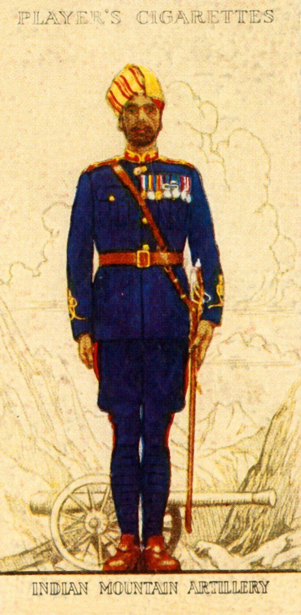 Indian Mountain Artillery, 1936. av Unbekannt