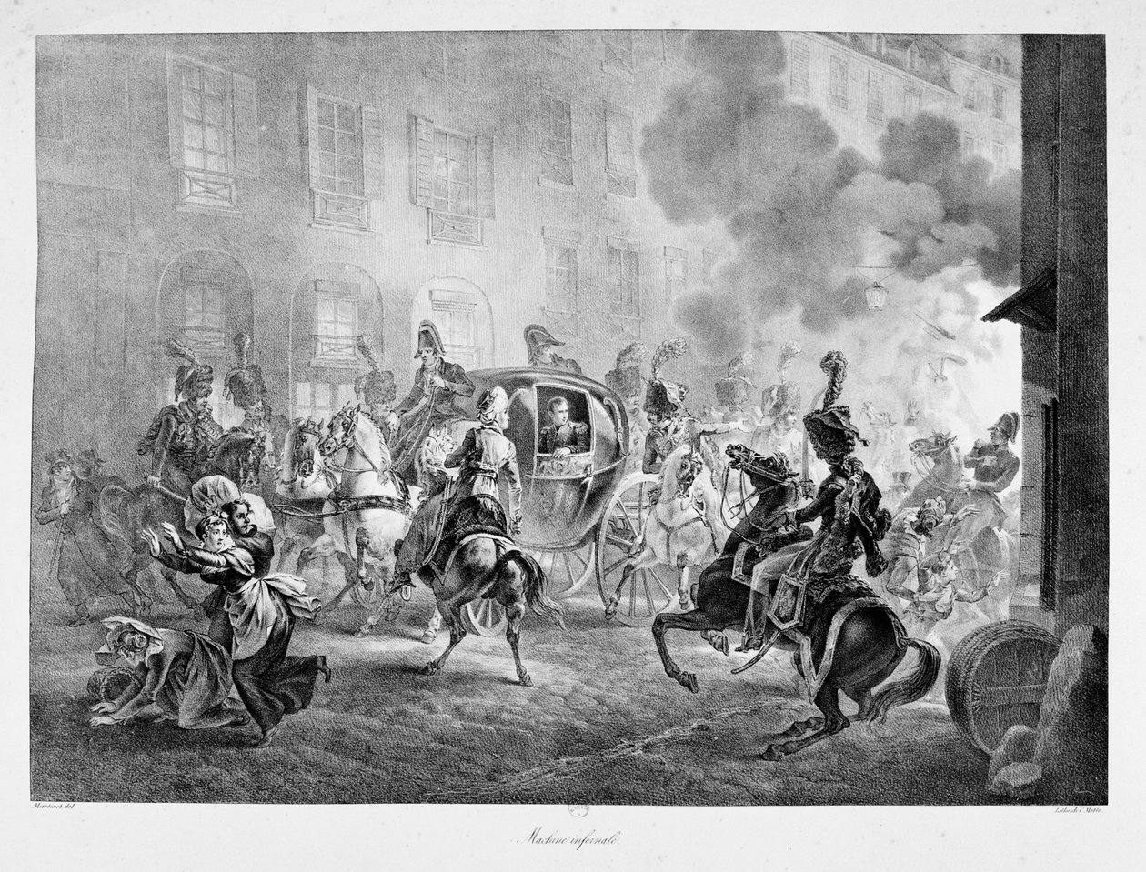 The Infernal Machine, 24 december 1800, 1800-talet av Unbekannt