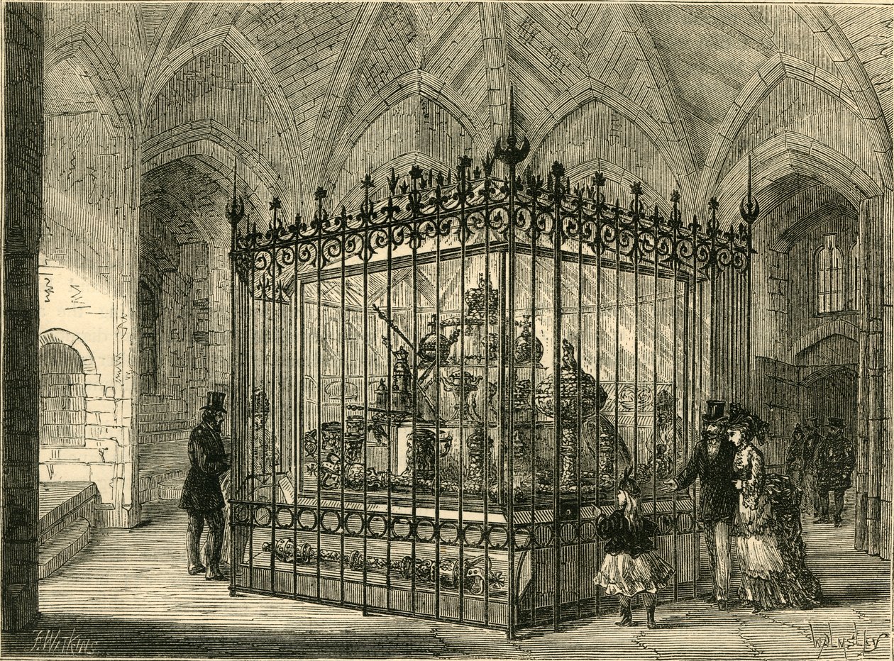 Juvelrummet vid tornet, c1872. av Unbekannt