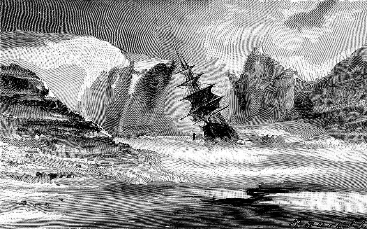 Kane-expeditionen i Ice of Smith Sound av Unbekannt