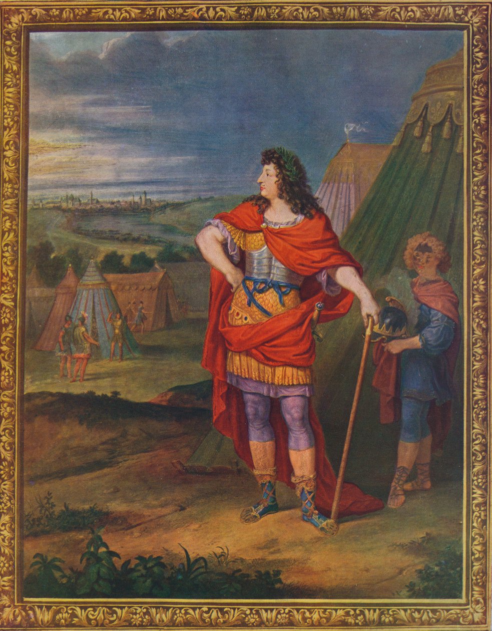 Kungen Ludvig XIV som romersk kejsare, efter 1678, 1939 av Unbekannt