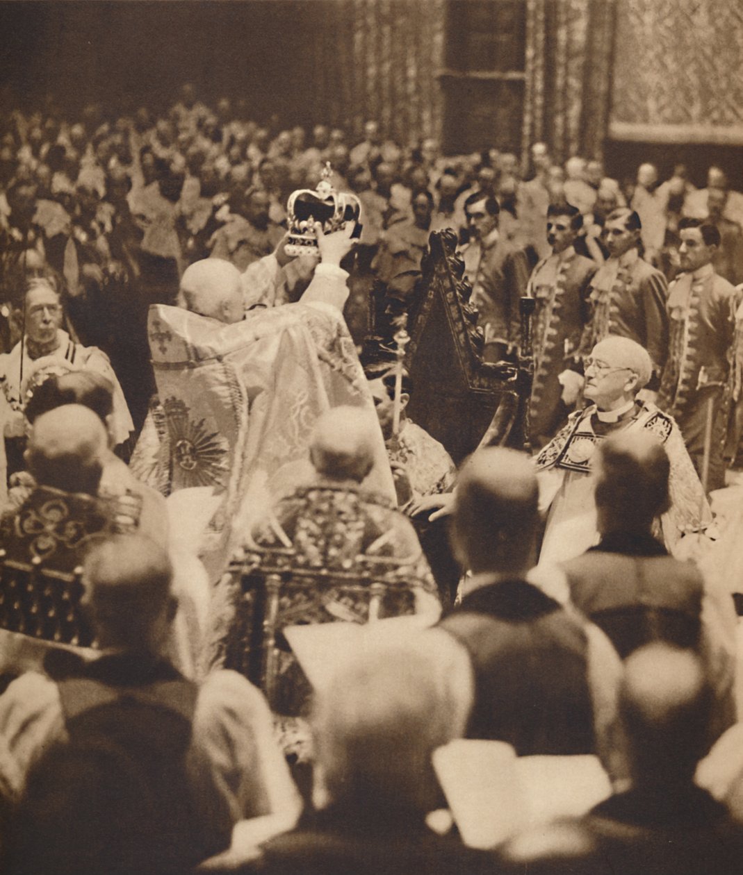 Kungen kröns den 12 maj 1937 av Unbekannt