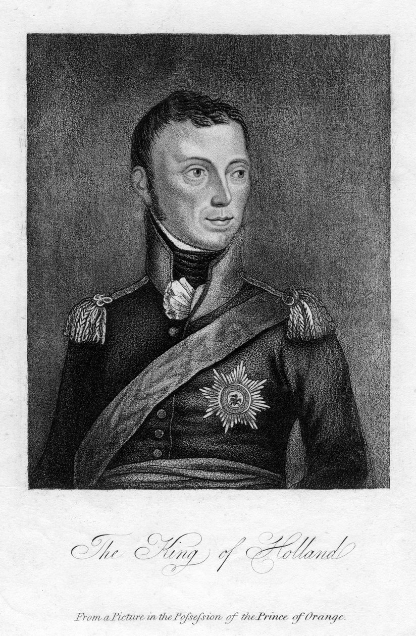 Kungen av Holland, 1800-talet av Unbekannt