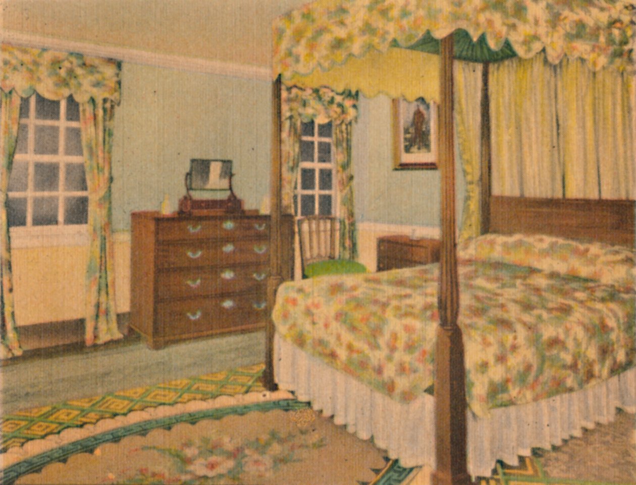 The Lafayette Bedroom, 1946 av Unbekannt