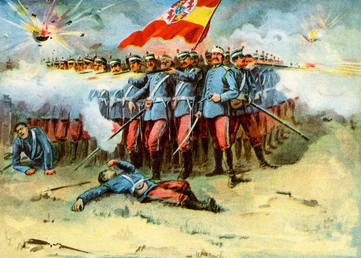 The Last Stand, torg för spanskt infanteri, spansk-amerikanska kriget, 1898 av Unbekannt