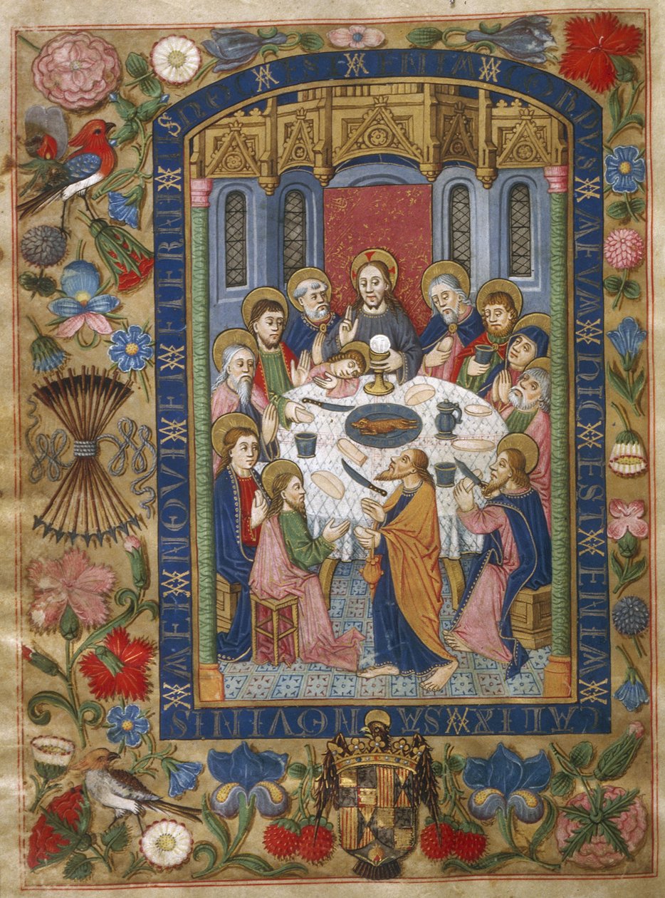 Den sista måltiden, 1502 av Unbekannt