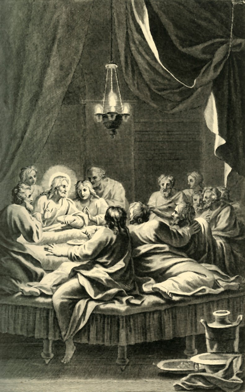 Den sista måltiden, 1600-talet, 1908. av Unbekannt
