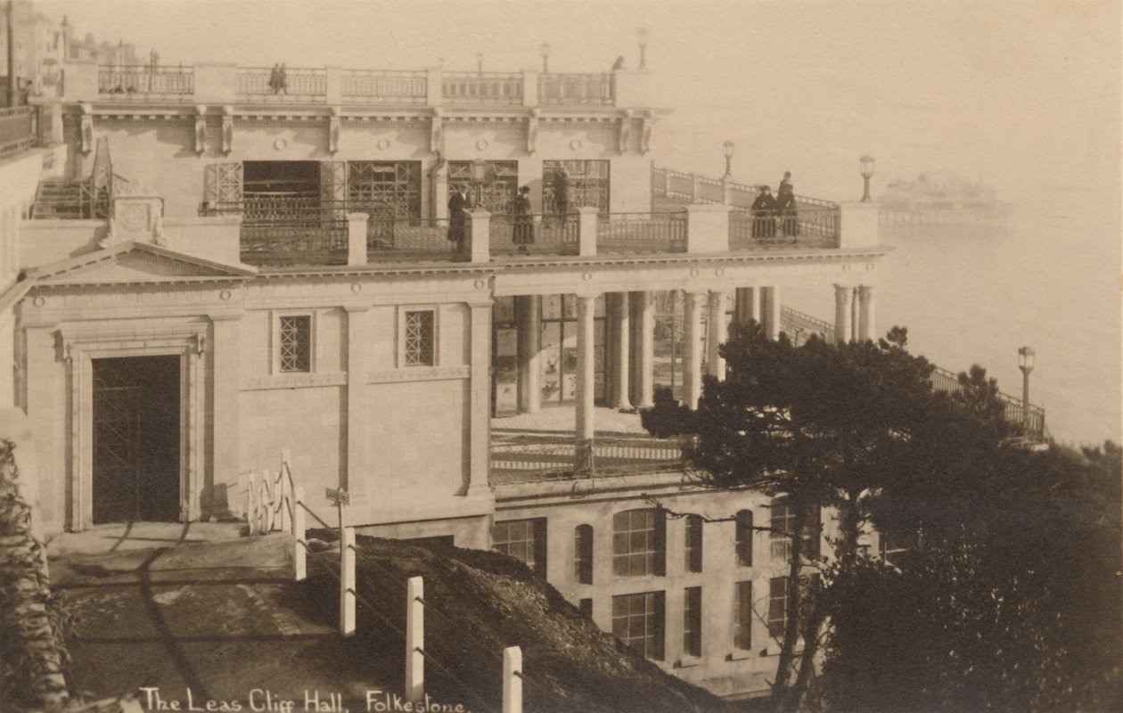 Leas Cliff Hall, Folkestone, sent 1800-tidigt 1900-tal av Unbekannt