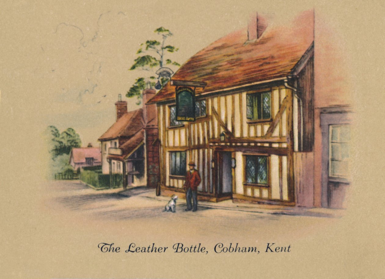 Läderflaskan, Cobham, Kent, 1939 av Unbekannt