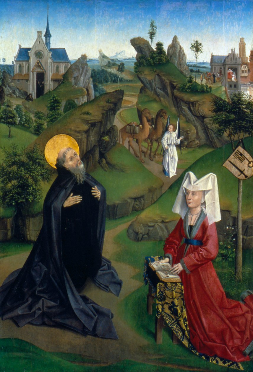 Legenden om St Antony, c1450 av Unbekannt