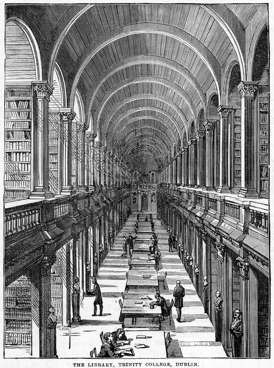 The Library, Trinity College, Dublin, 1800-talet av Unbekannt