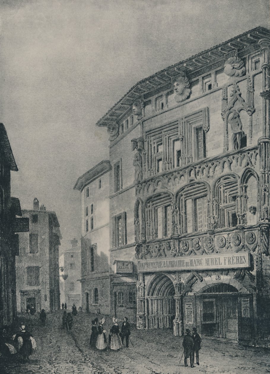 Bonapartes boende i Valence, 1896 av Unbekannt