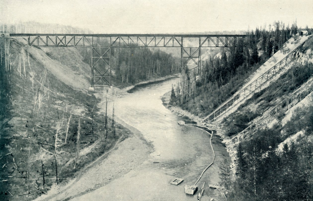 Den högsta bron öster om Klippiga bergen, 1922. av Unbekannt