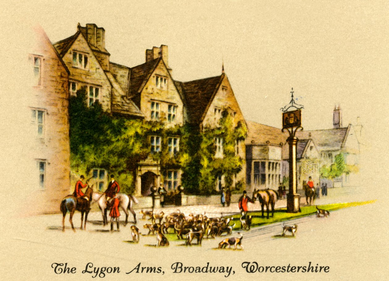 The Lygon Arms, Broadway, Worcestershire, 1936. av Unbekannt