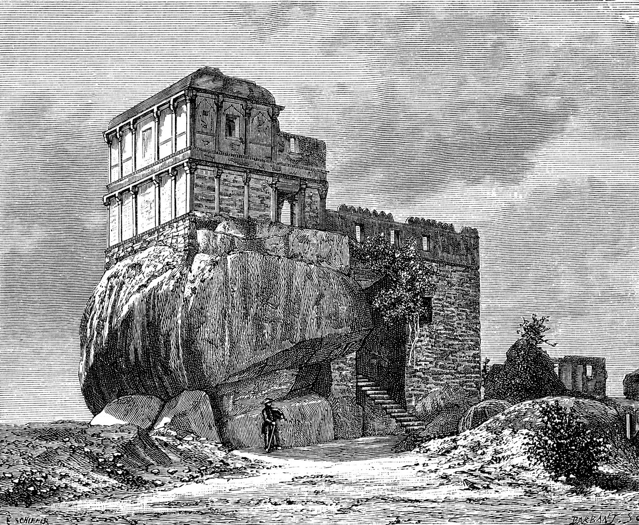 The Madan Mahal, Jabalpur, Indien, 1895 av Unbekannt