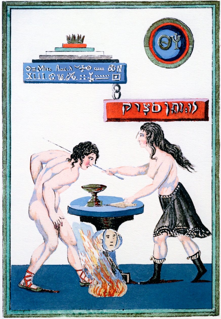 The Magic Mirror avslöjar sina hemligheter, 1700-talet av Unbekannt