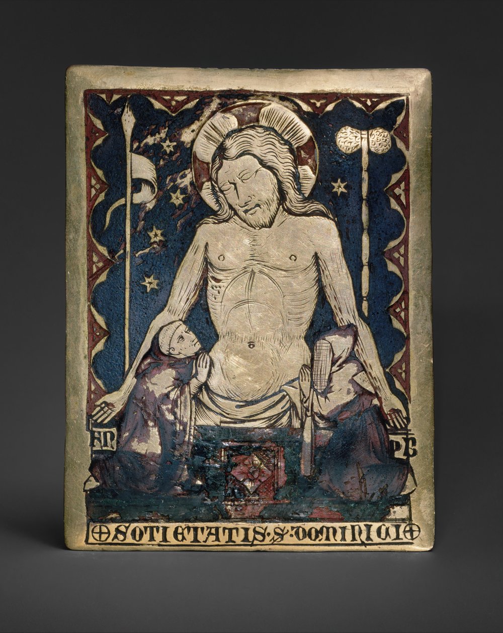 The Man of Sorrows, italiensk, sista kvartalet 1300-talet. av Unbekannt