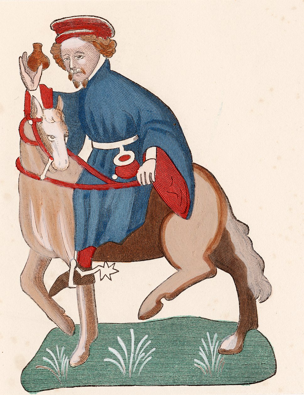 The Manciple, från Geoffrey Chaucers Canterbury Tales av Unbekannt