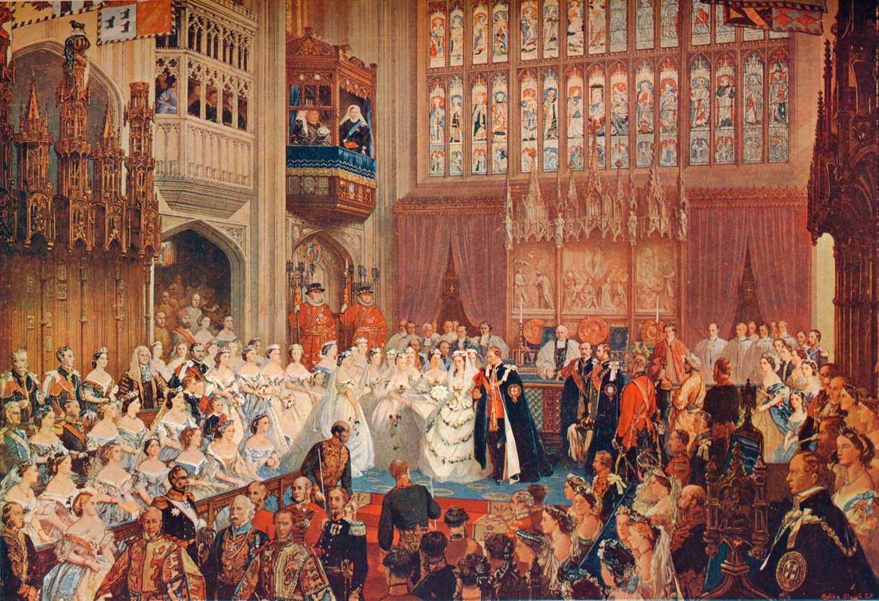 Prinsen av Wales bröllop, 1863 1906 av Unbekannt