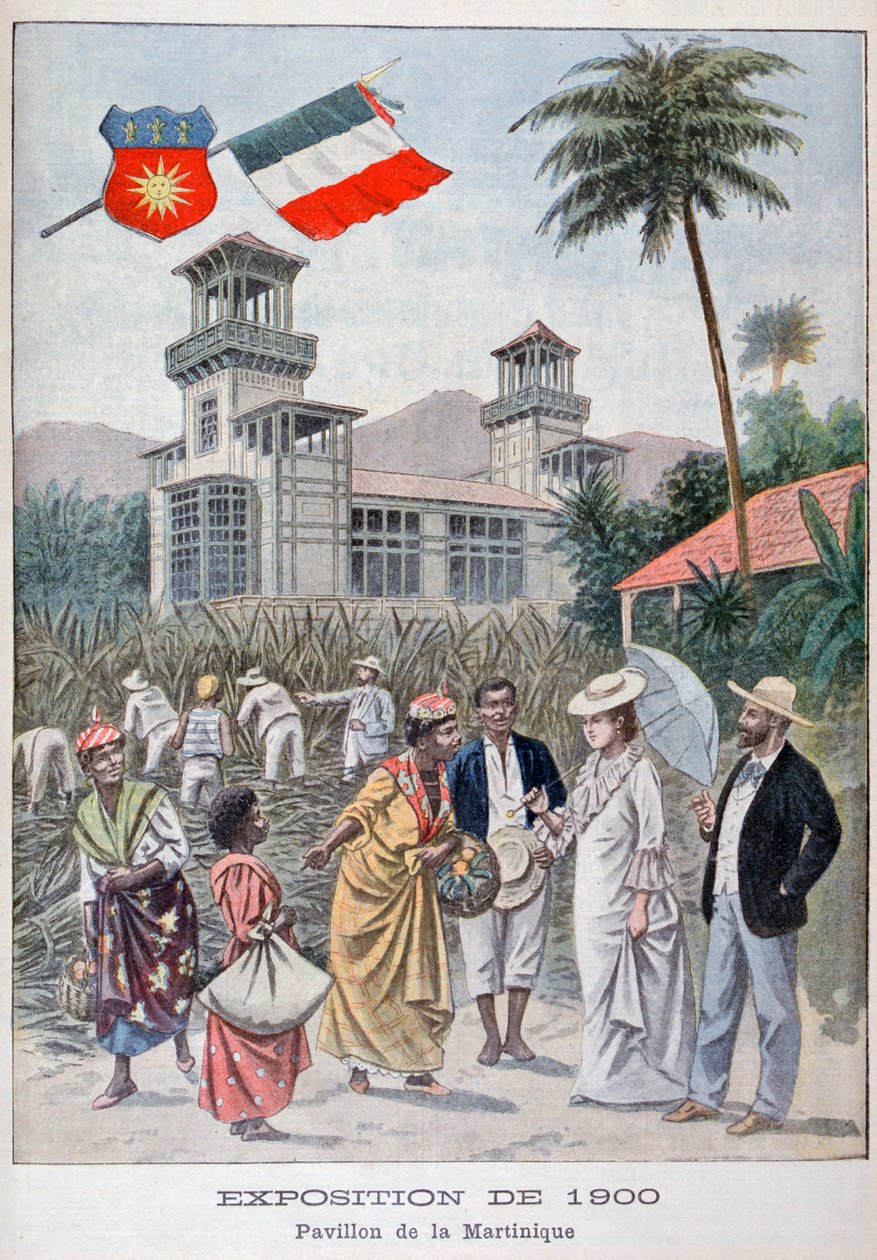Martinique-paviljongen vid världsutställningen 1900, Paris, 1900 av Unbekannt