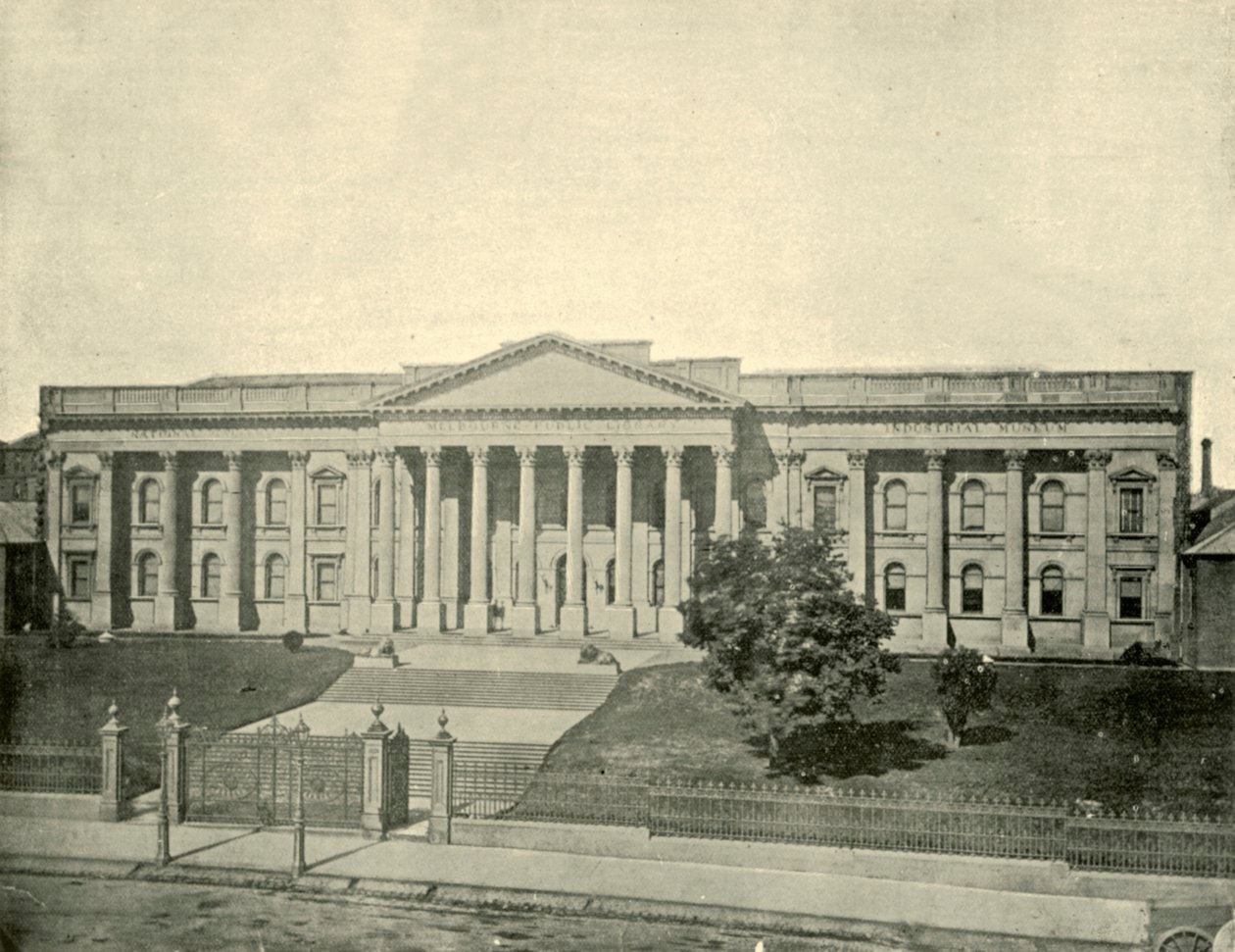 Melbourne Public Library, 1901. av Unbekannt