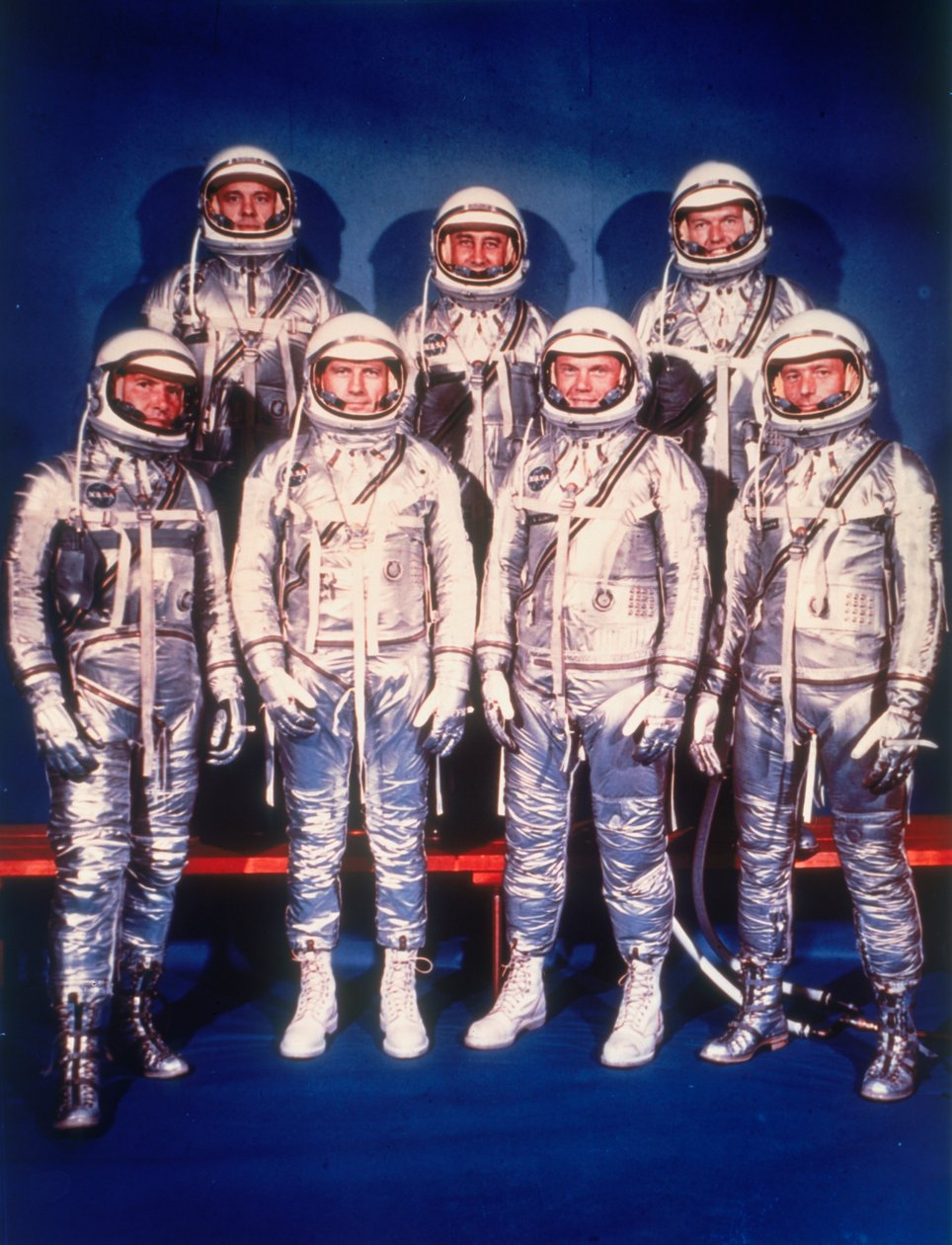 The Mercury Seven astronauterna, 1959 av Unbekannt